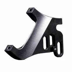 PATTE GAUCHE AXE 10 Mm/FIXATION FREIN A DISQUE FLAME TI